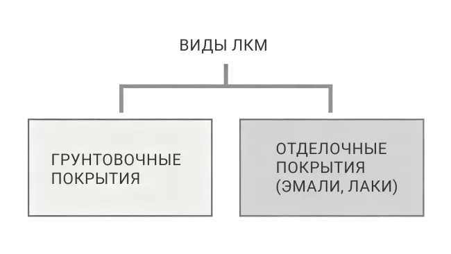 Віды ЛКМ